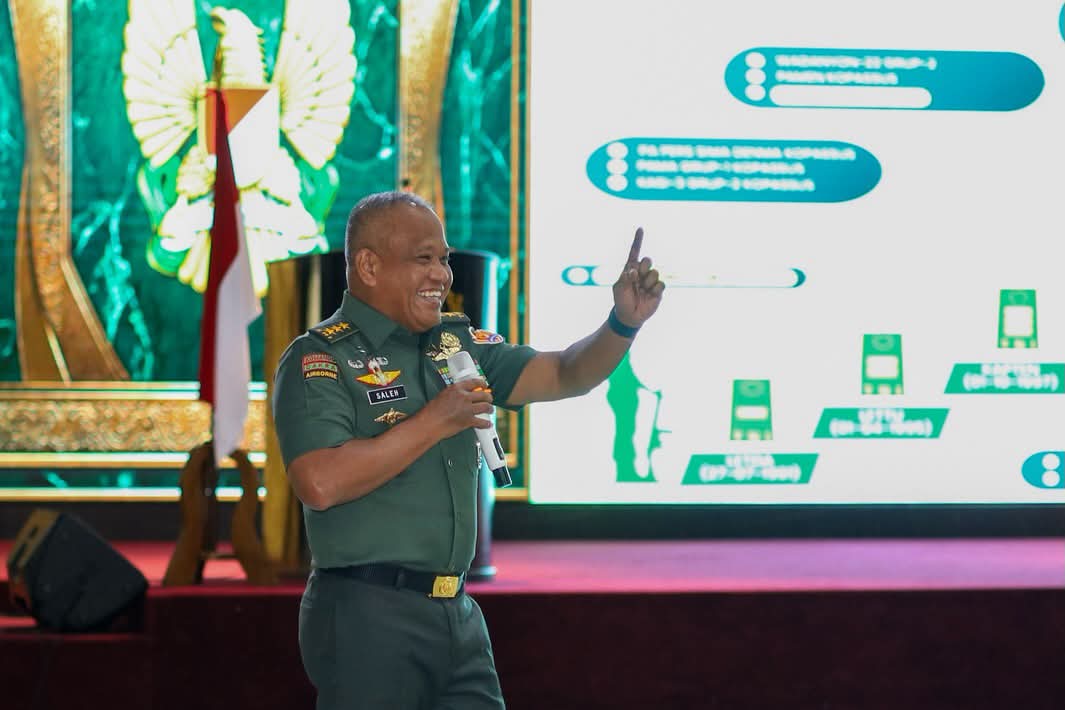 Wakasad Berikan Pembekalan Kepada Taruna Akademi Militer Tingkat III/Sermatar TP 2025/2026 Jelang Prasetya Perwira TNI